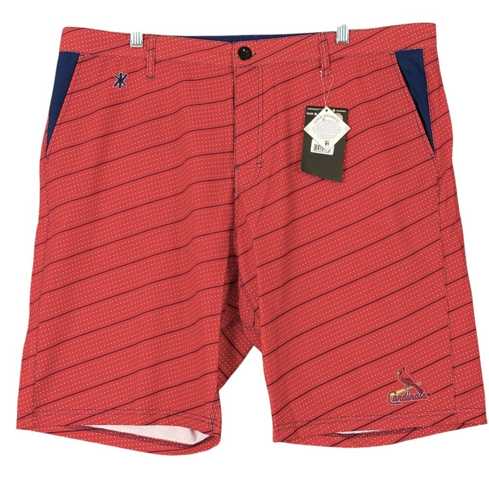 St. Louis Cardinals MLB Genuine Merchandise Mens Shorts Size 40 by Klew NWT
